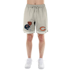 Chicago Bears New Era Stone Multi Patch Shorts - Light Beige Shorts