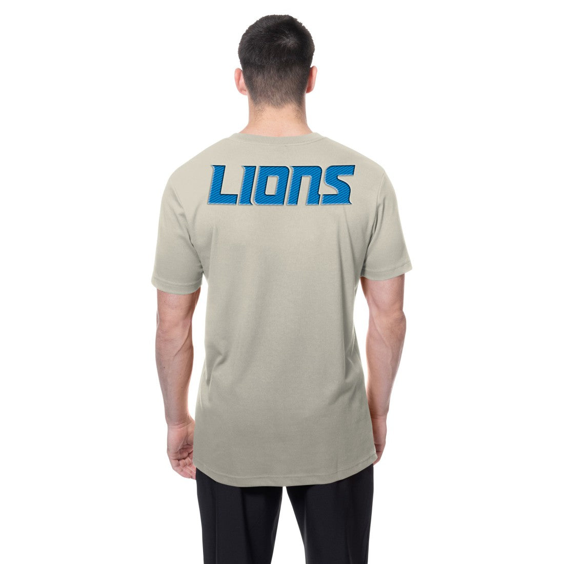 Detroit Lions New Era Multi Patch T-Shirt - Light Beige T-shirts
