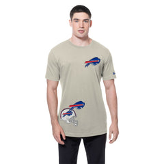 Buffalo Bills New Era Multi Patch T-Shirt - Light Beige T-shirts