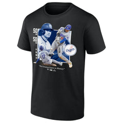 Shohei Ohtani Los Angeles Dodgers Greatest Game T-Shirt - Black T-shirts