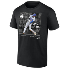 Shohei Ohtani Los Angeles Dodgers A Game for the Ages T-Shirt - Black T-shirts