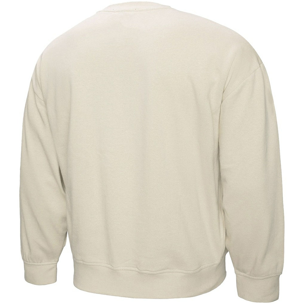 Philadelphia Eagles Women's Shooting Stars Pullover Sweatshirt - Cream Pullover