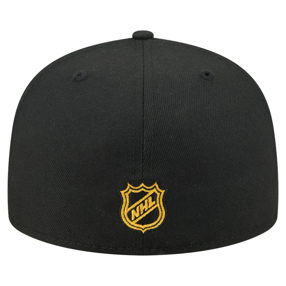 Boston Bruins New Era State Stitch 59FIFTY Fitted Hat - Black | US 202353272