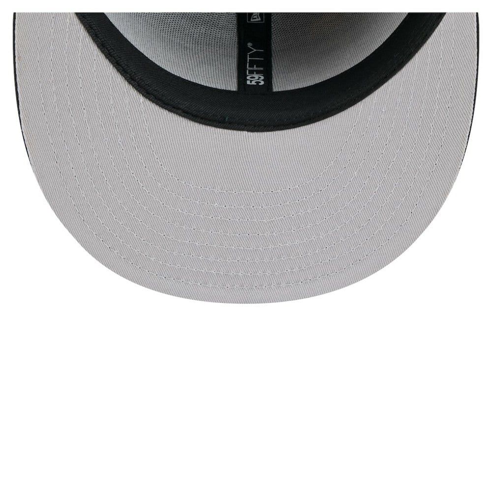 Boston Bruins New Era State Stitch 59FIFTY Fitted Hat - Black | US 202353272
