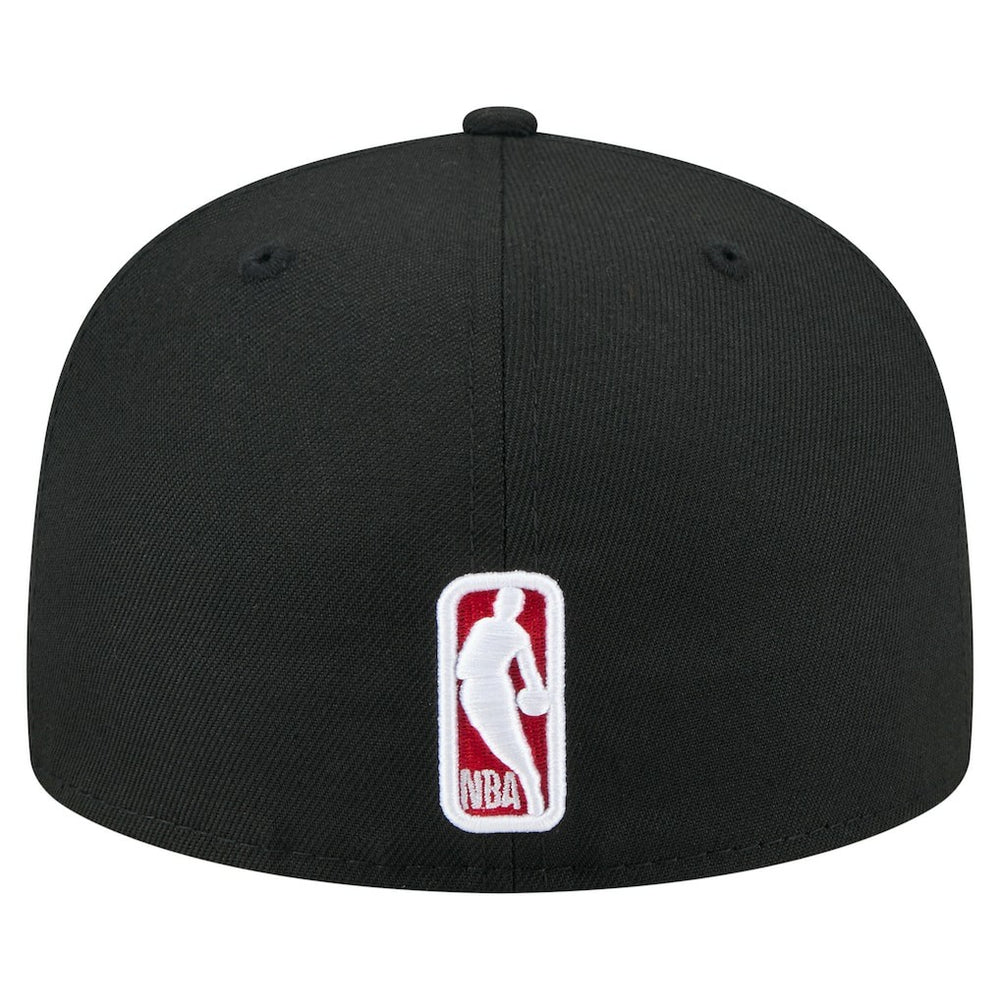 Chicago Bulls State Stitch 59FIFTY Fitted Hat Black - New Era