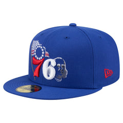 Philadelphia 76ers State Stitch 59FIFTY Fitted Hat Royal - New Era outlet