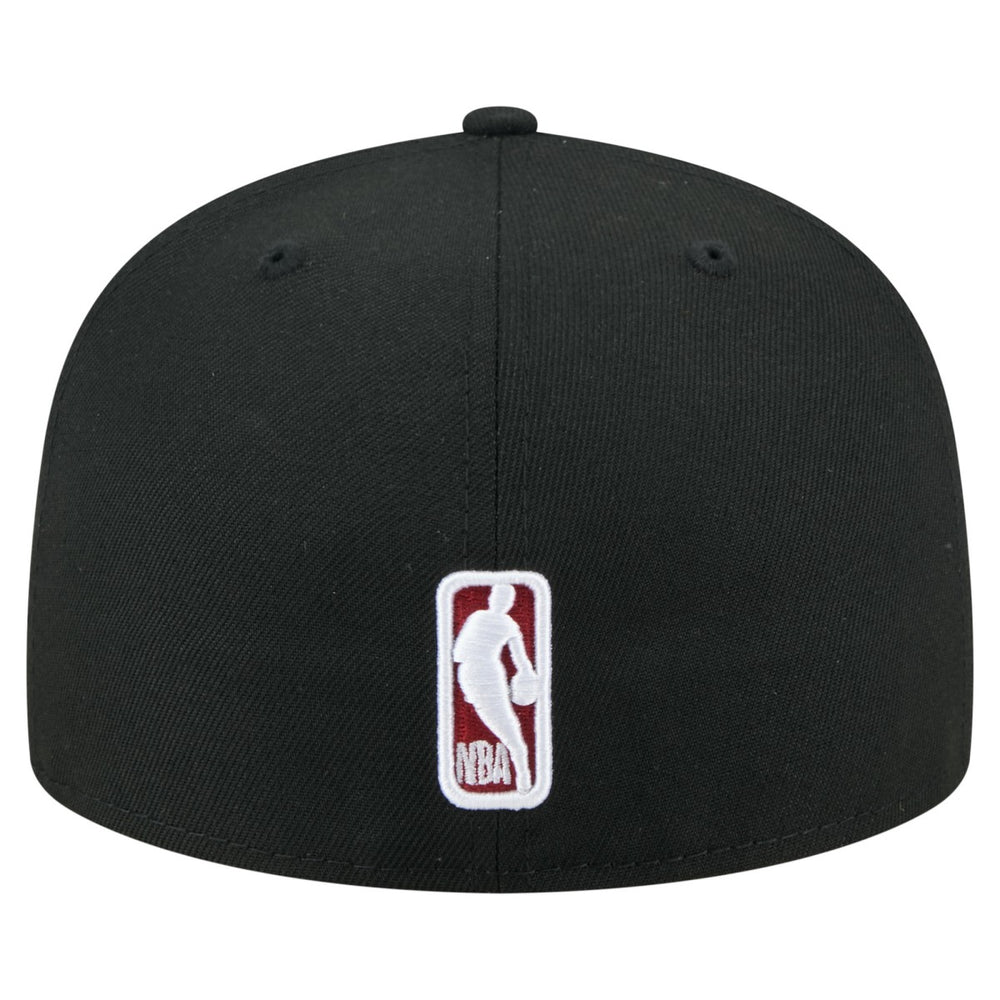 Miami Heat State Stitch 59FIFTY Fitted Hat Black - New Era