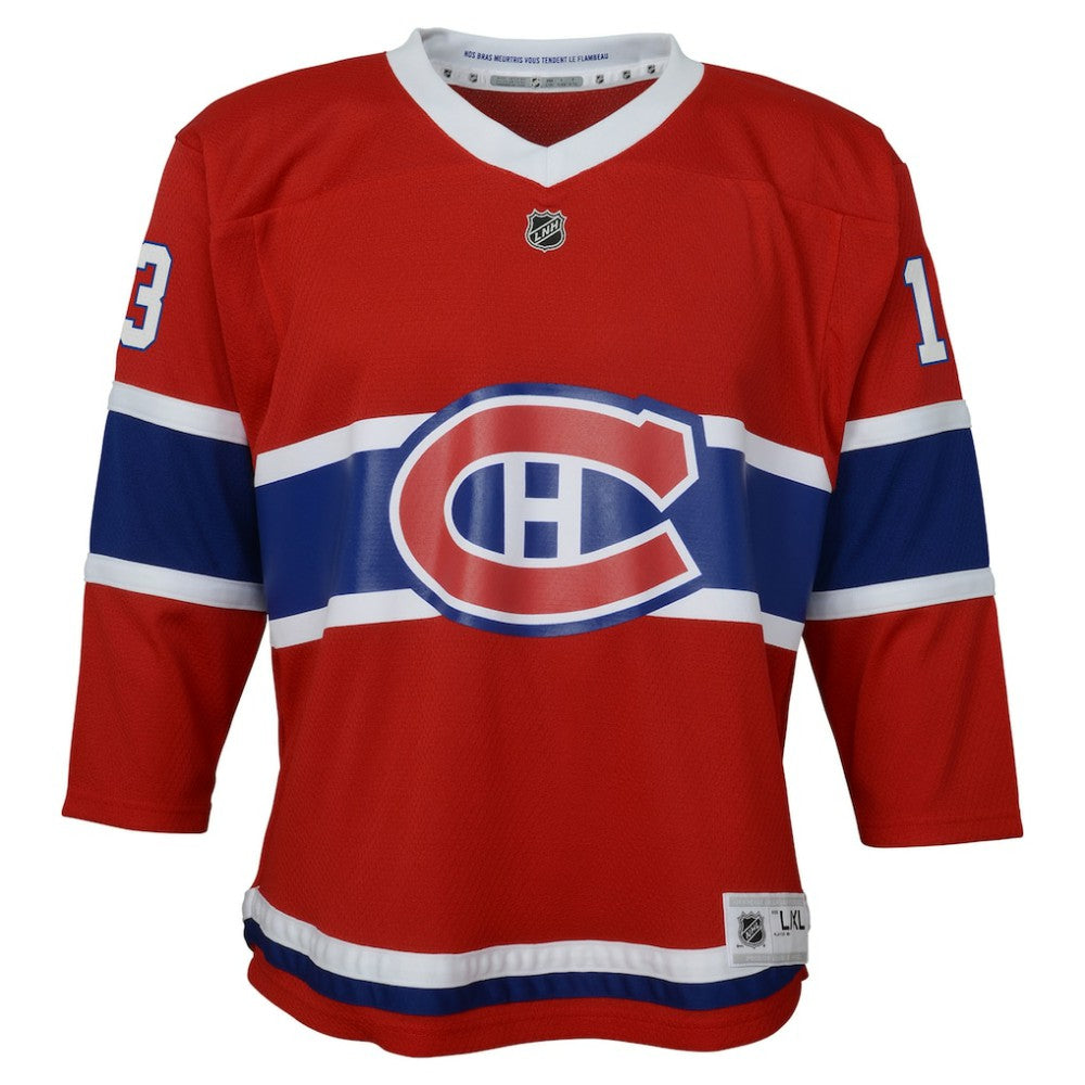 Cole Caufield Montreal Canadiens Youth Home Replica Player Jersey - Red | US 202353404