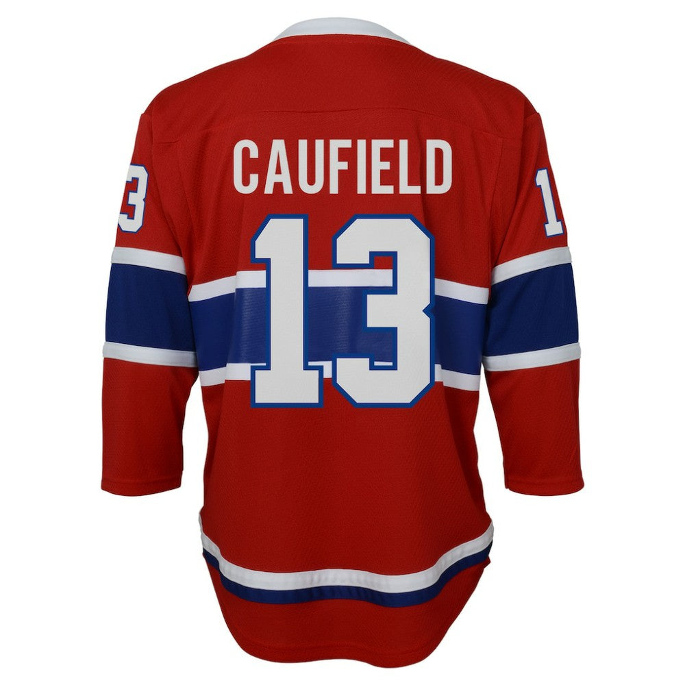 Cole Caufield Montreal Canadiens Youth Home Replica Player Jersey - Red | US 202353404