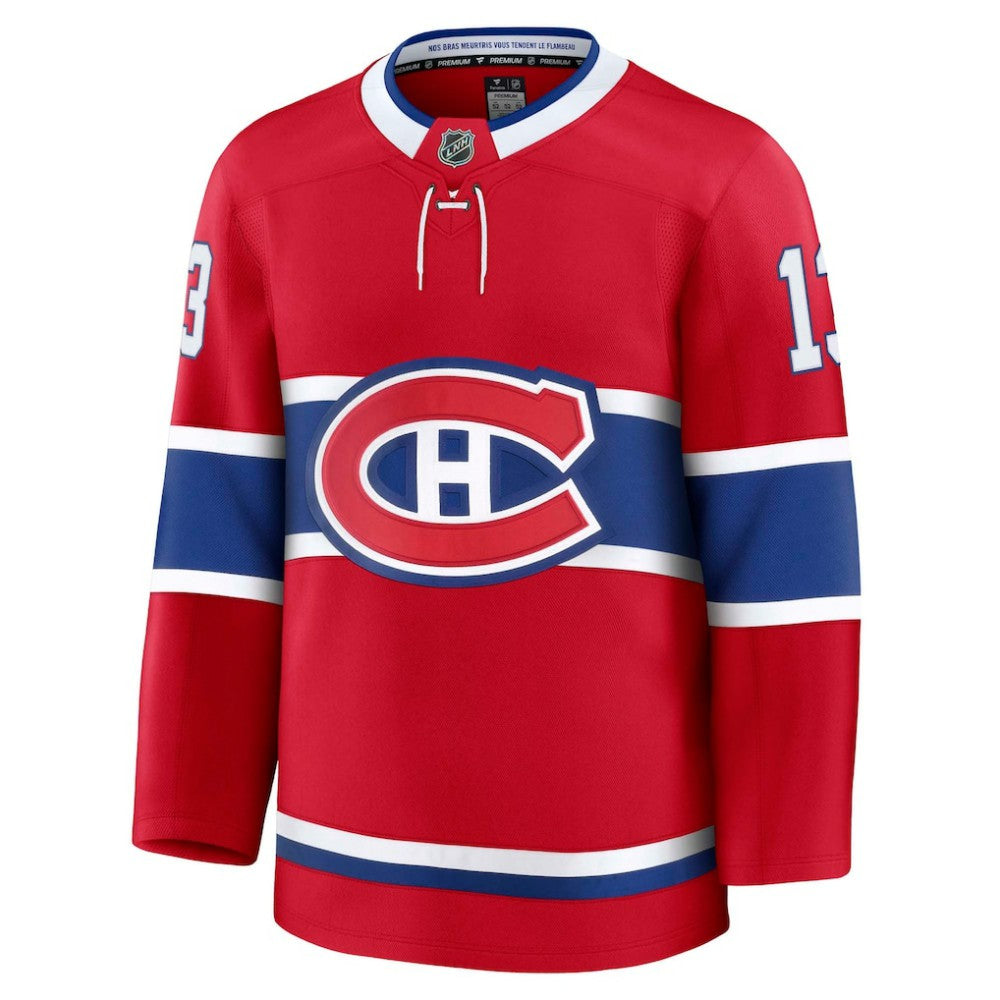 Cole Caufield Montreal Canadiens Fanatics Home Premium Jersey - Red | US 202353428