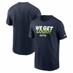 Seattle Seahawks Hometown T-Shirt - College Navy T-shirts