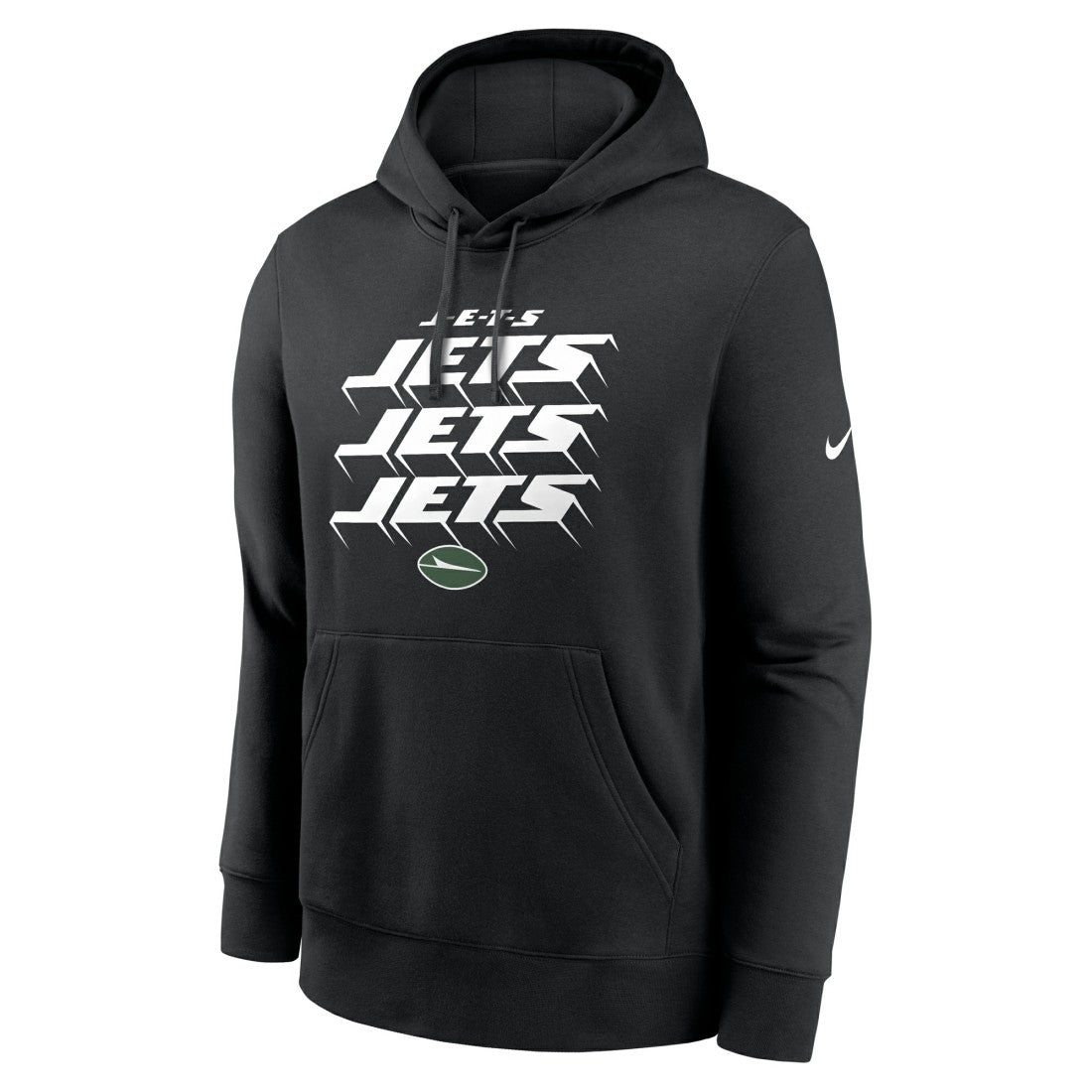 New York Jets Hometown Fleece Pullover Hoodie - Black Hoodies