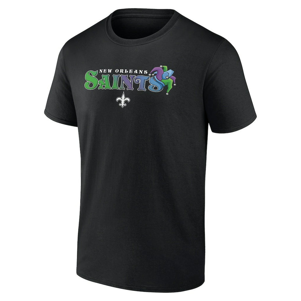 New Orleans Saints Hometown Rushing Yards T-Shirt - Black T-shirts