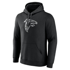 Atlanta Falcons Personalized Name & Number Pullover Hoodie - Black Hoodies