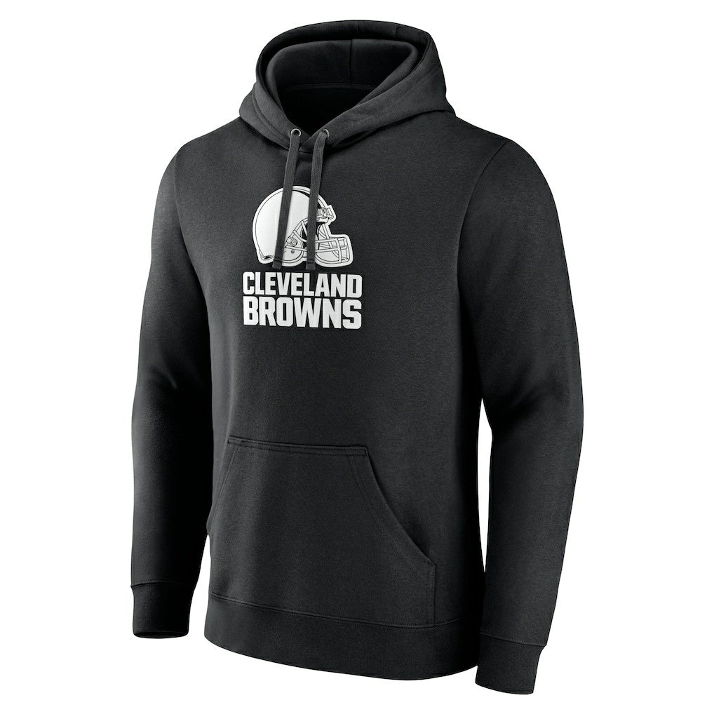 Cleveland Browns Personalized Name & Number Pullover Hoodie - Black Hoodies