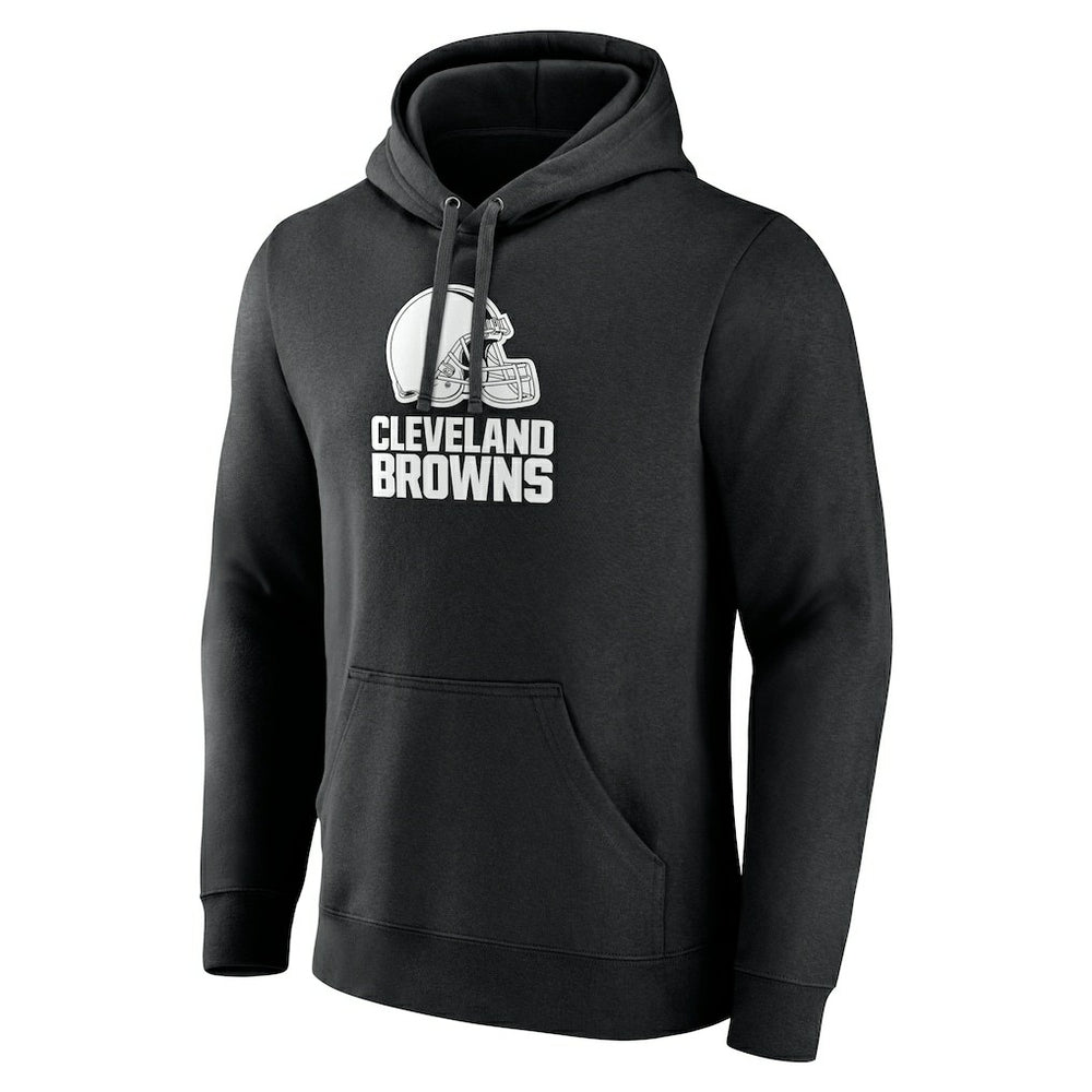 Cleveland Browns Personalized Name & Number Pullover Hoodie - Black Hoodies