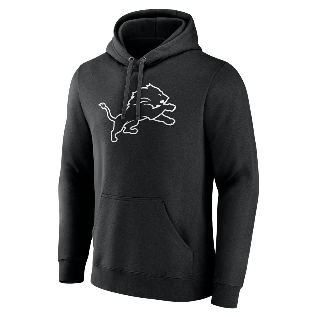 Detroit Lions Personalized Name & Number Pullover Hoodie - Black Hoodies
