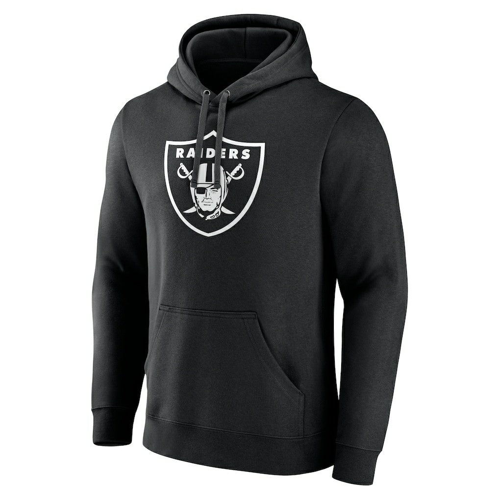 Las Vegas Raiders Personalized Name & Number Pullover Hoodie - Black Hoodies