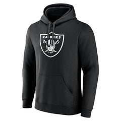 Las Vegas Raiders Personalized Name & Number Pullover Hoodie - Black Hoodies