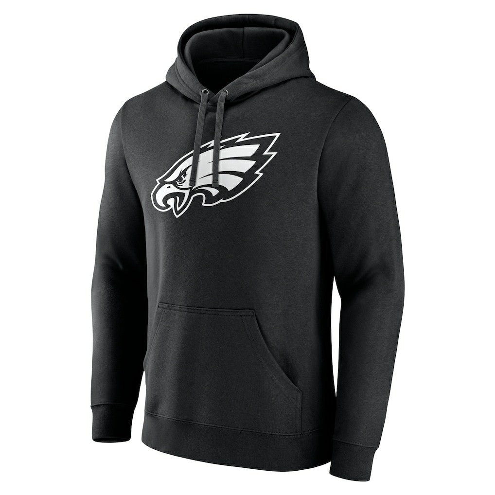 Philadelphia Eagles Personalized Name & Number Pullover Hoodie - Black Hoodies