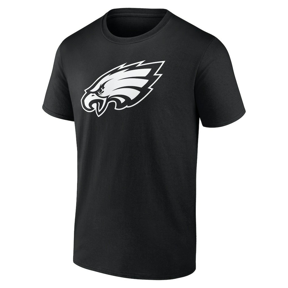 Philadelphia Eagles Personalized Name & Number Monochrome T-Shirt - Black T-shirts