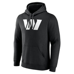 Washington Commanders Personalized Name & Number Pullover Hoodie - Black Hoodies