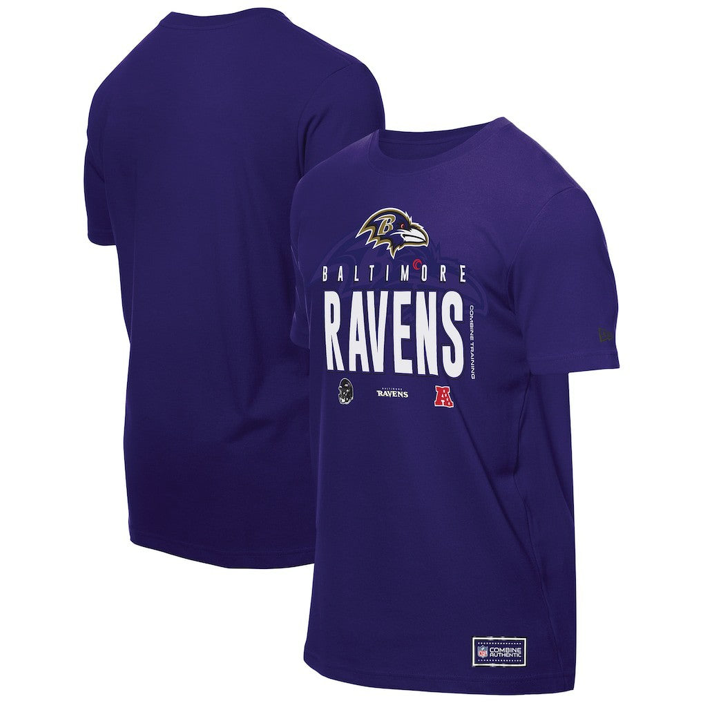 Baltimore Ravens New Era 2025 NFL Training Camp T-Shirt - Purple T-shirts
