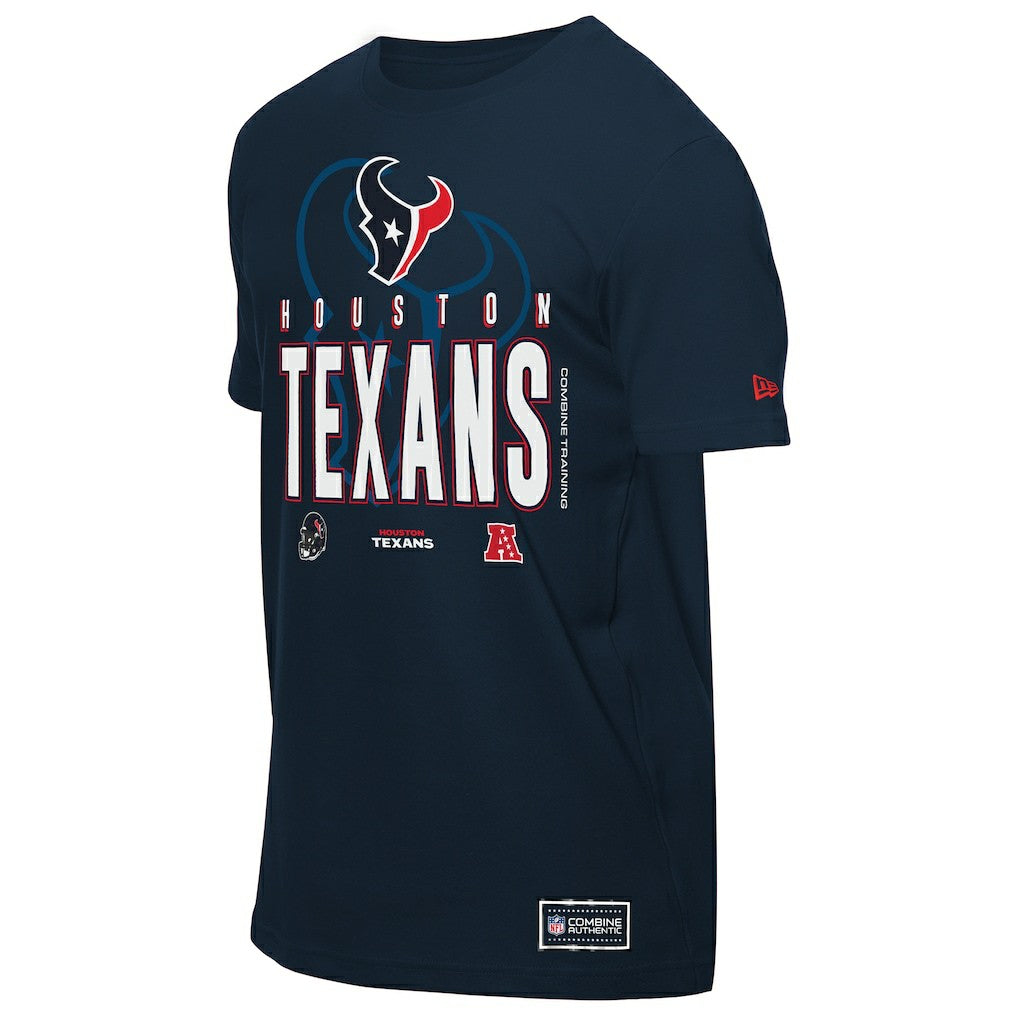 Houston Texans New Era 2025 NFL Training Camp T-Shirt - Navy T-shirts