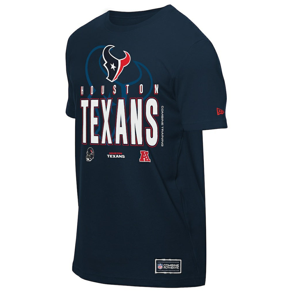 Houston Texans New Era 2025 NFL Training Camp T-Shirt - Navy T-shirts