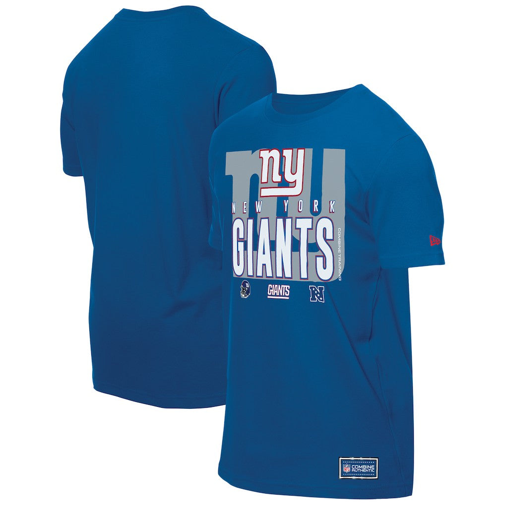 New York Giants New Era 2025 NFL Training Camp T-Shirt - Royal T-shirts