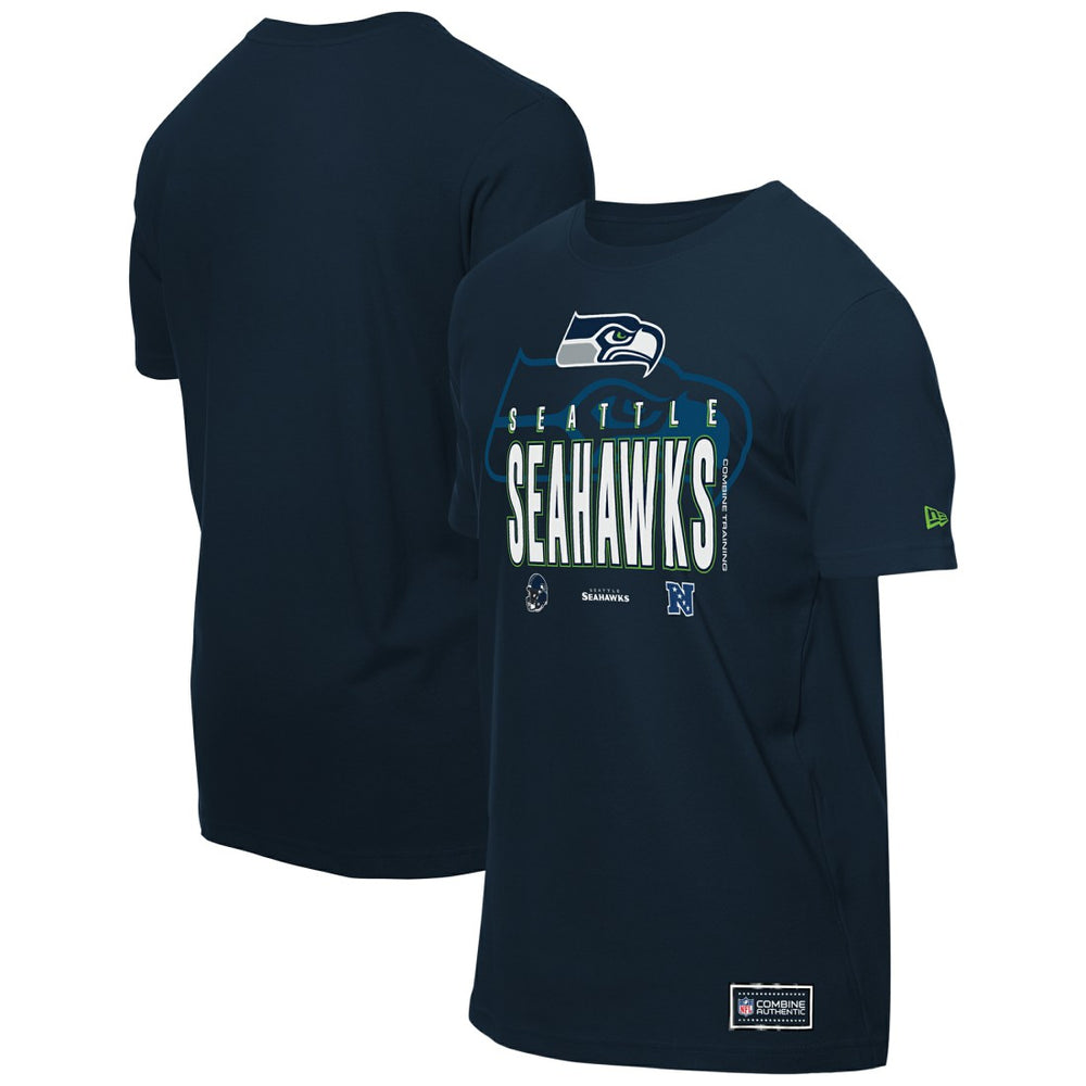 Seattle Seahawks New Era 2025 NFL Training Camp T-Shirt - College Navy T-shirts