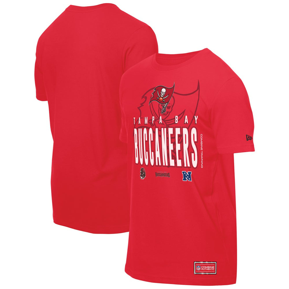 Tampa Bay Buccaneers New Era 2025 NFL Training Camp T-Shirt - Red T-shirts
