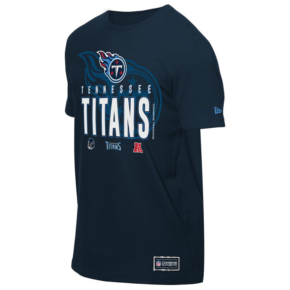 Tennessee Titans New Era 2025 NFL Training Camp T-Shirt - Navy T-shirts