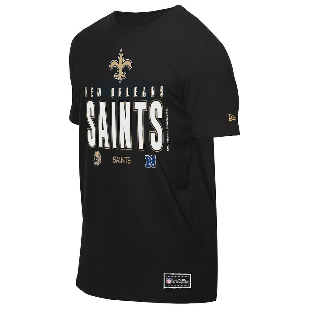 New Orleans Saints New Era 2025 NFL Training Camp T-Shirt - Black T-shirts