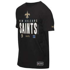 New Orleans Saints New Era 2025 NFL Training Camp T-Shirt - Black T-shirts