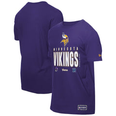 Minnesota Vikings New Era 2025 NFL Training Camp T-Shirt - Purple T-shirts