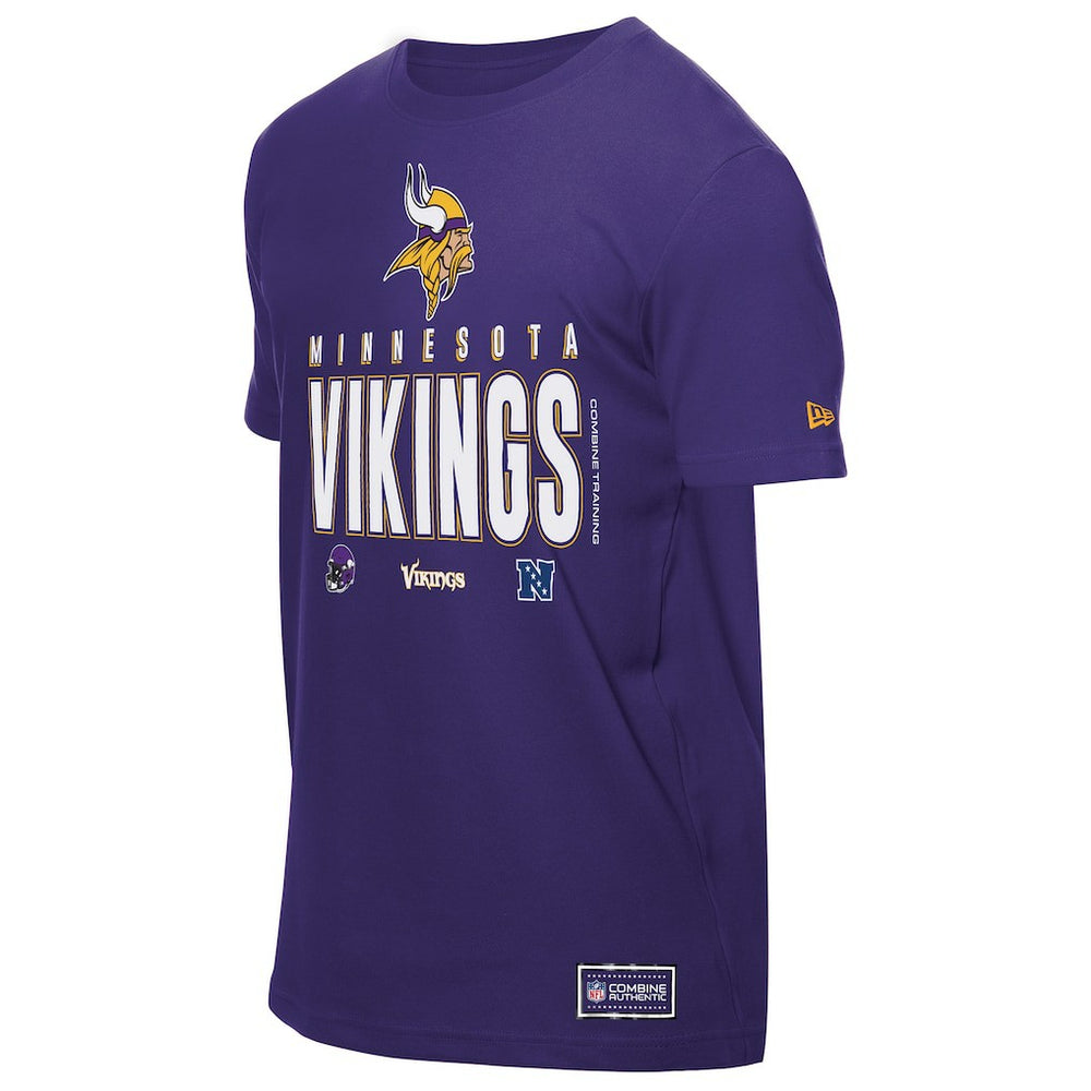 Minnesota Vikings New Era 2025 NFL Training Camp T-Shirt - Purple T-shirts