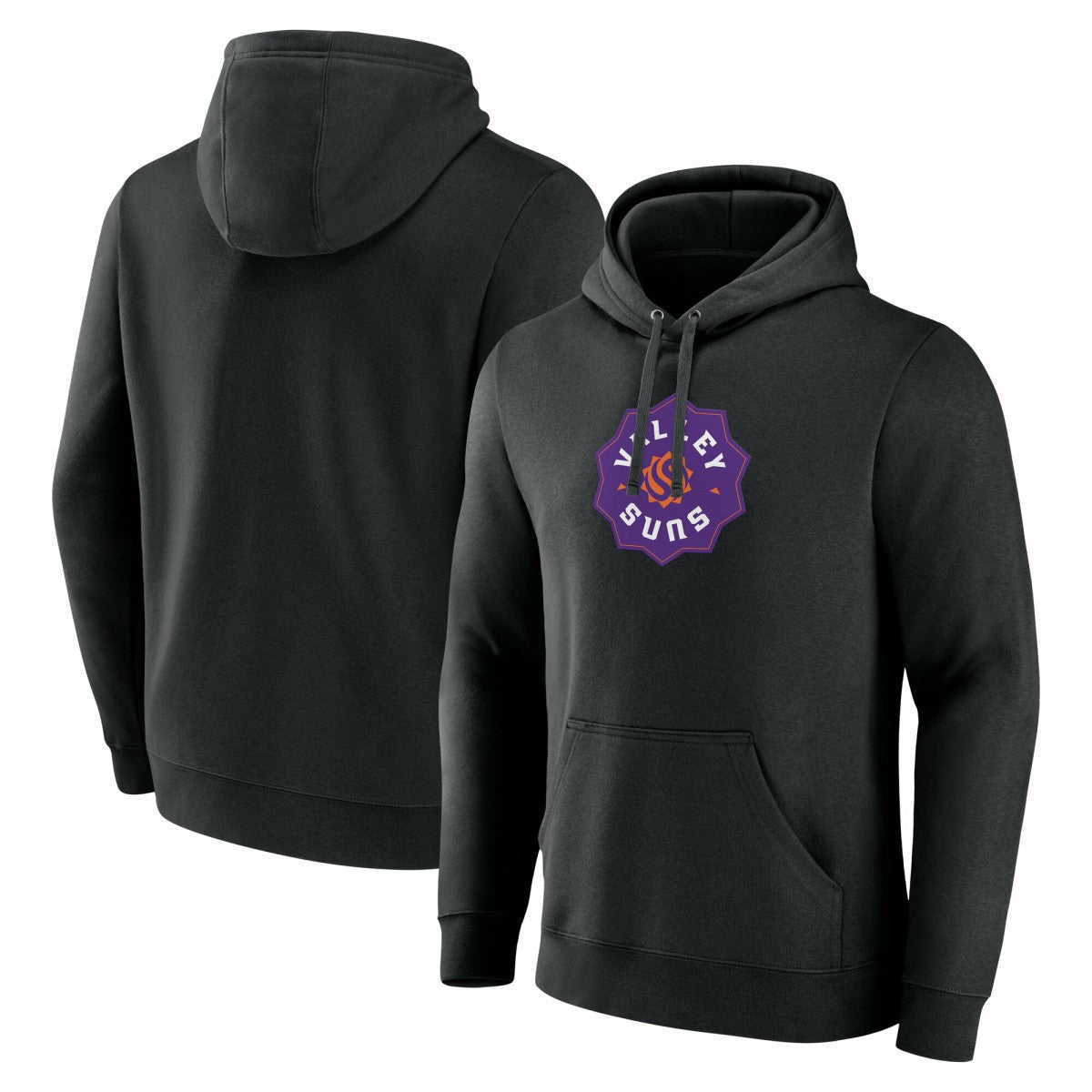 Valley Suns Primary Logo Pullover Hoodie Black