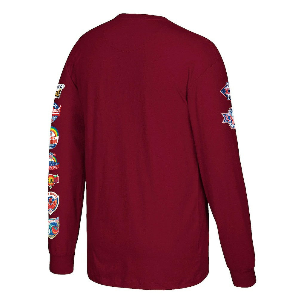 Darrell Green Washington Commanders Player Graphic Long Sleeve T-Shirt - Burgundy T-shirts