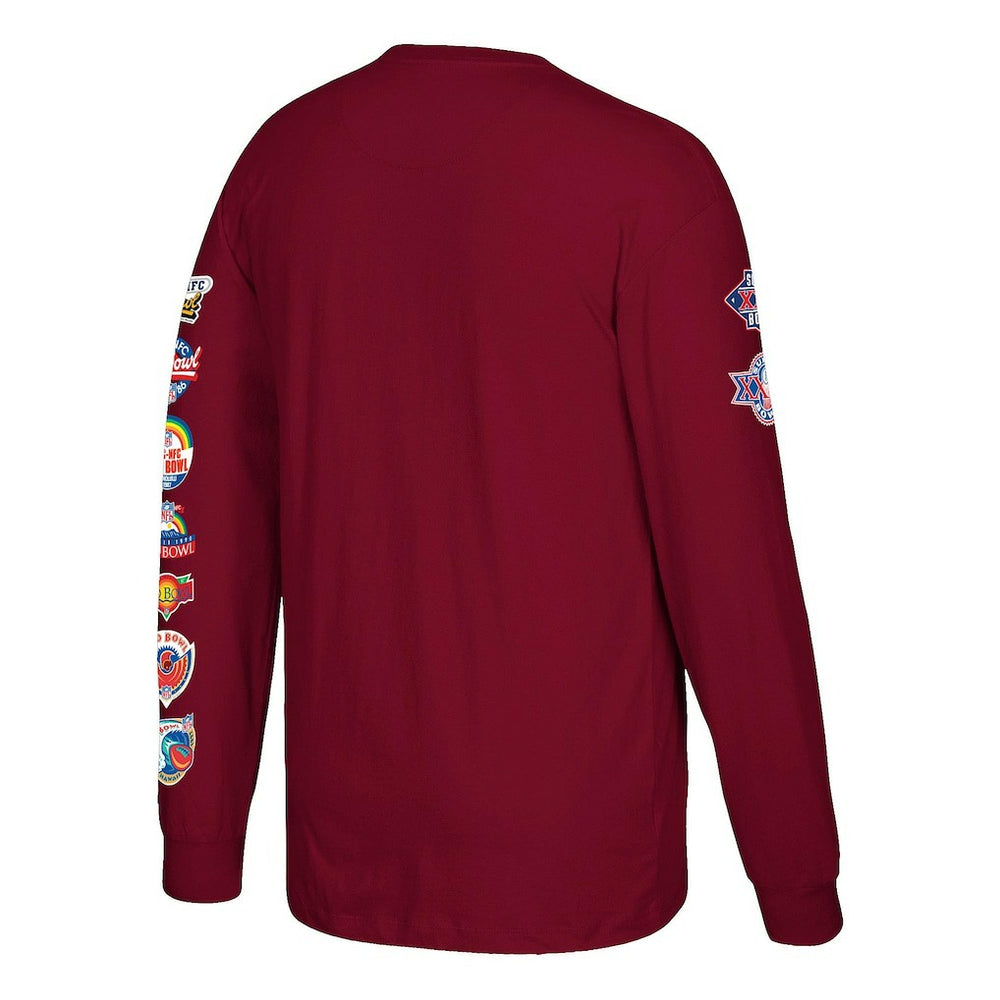 Darrell Green Washington Commanders Player Graphic Long Sleeve T-Shirt - Burgundy T-shirts
