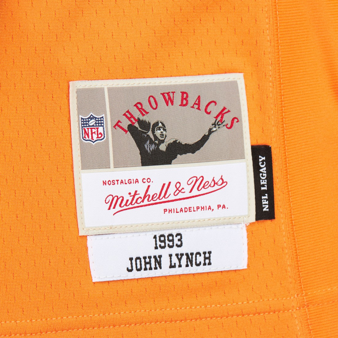 John Lynch Tampa Bay Buccaneers 1993 Legacy Replica Jersey - Orange Jerseys