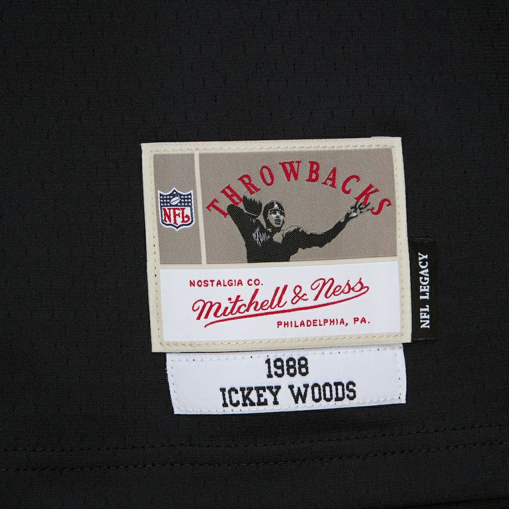 Ickey Woods Cincinnati Bengals 1988 Legacy Replica Jersey - Black Jerseys