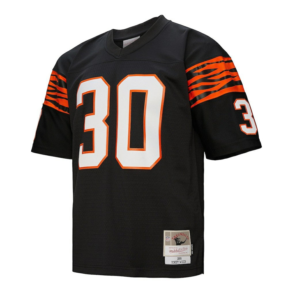 Ickey Woods Cincinnati Bengals 1988 Legacy Replica Jersey - Black Jerseys