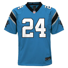 Jonathon Brooks Carolina Panthers Youth Game Jersey - Blue Jerseys