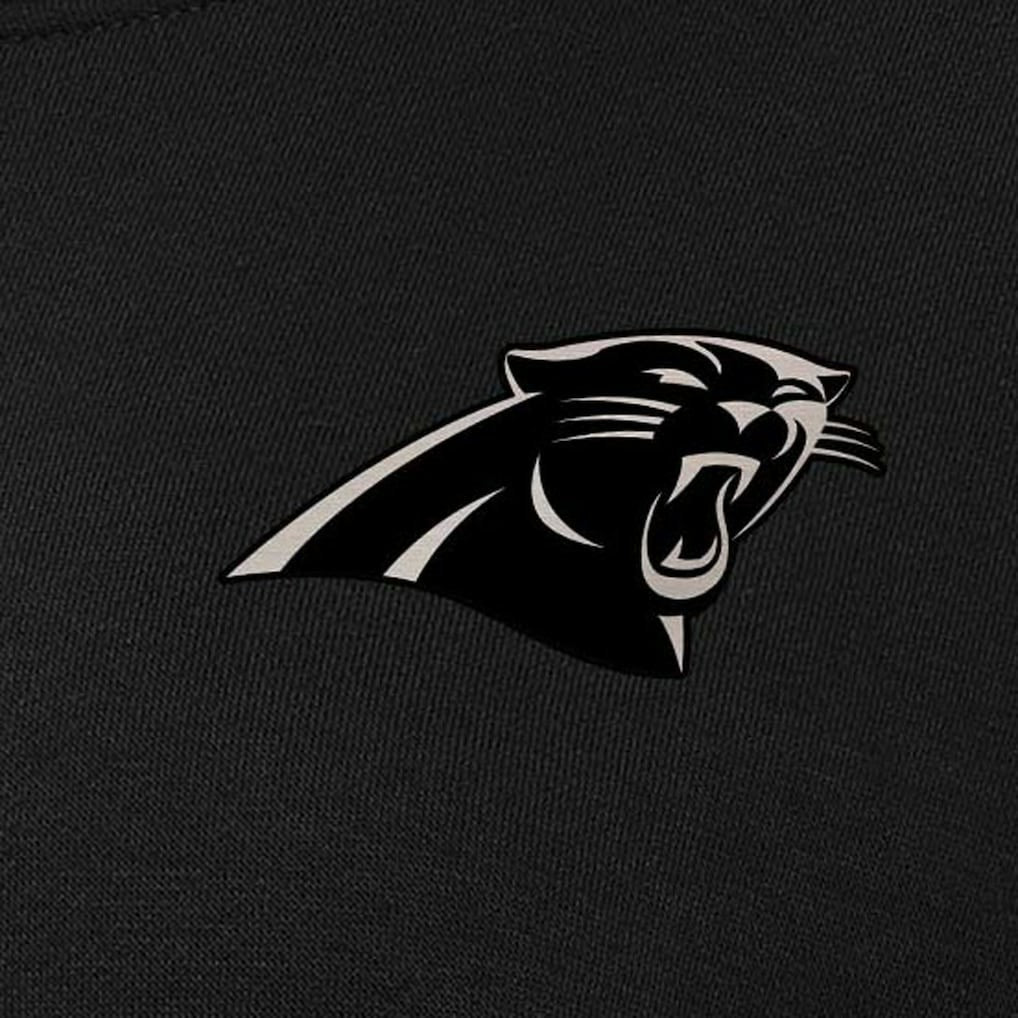 Carolina Panthers Antigua Women's Victory Pullover Sweatshirt - Black Pullover