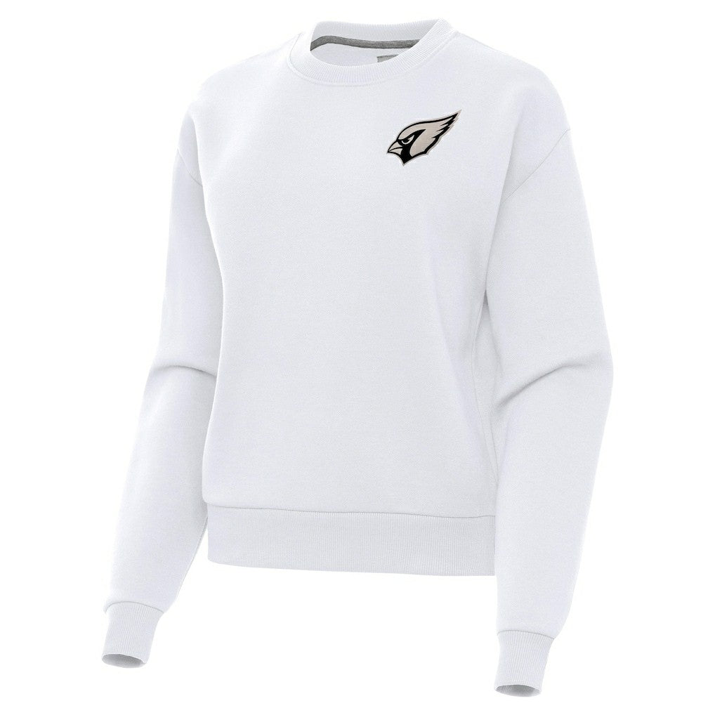 Arizona Cardinals Antigua Women's Victory Pullover Sweatshirt - White Pullover