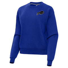 Buffalo Bills Antigua Women's Victory Pullover Sweatshirt - Royal Pullover