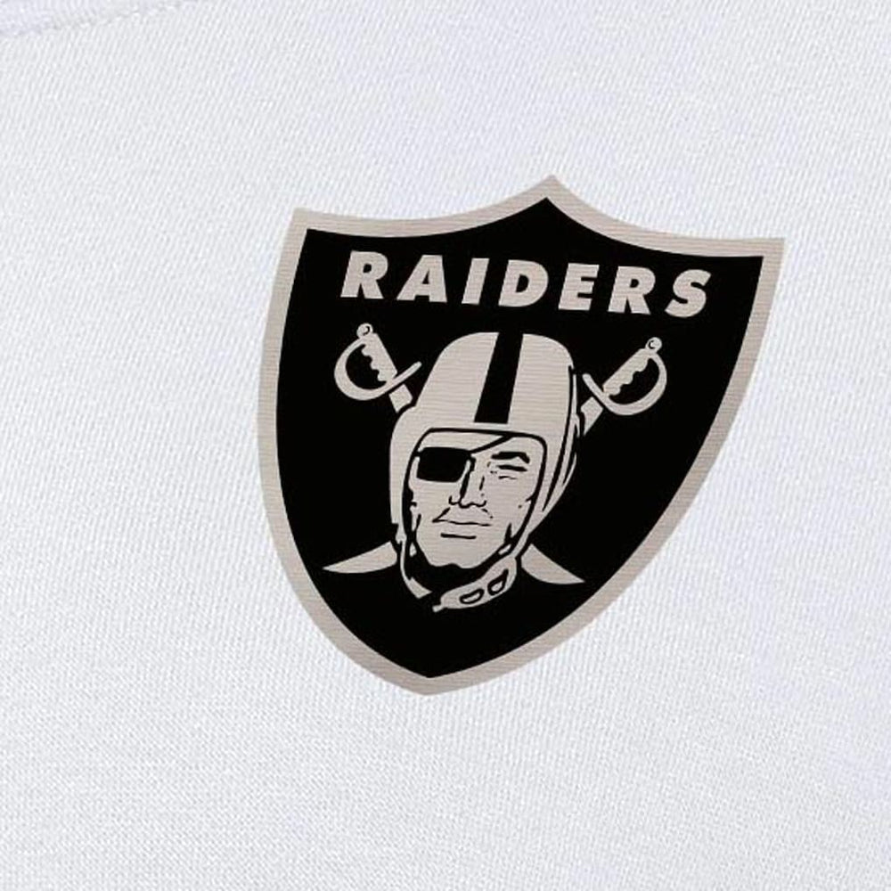 Las Vegas Raiders Antigua Women's Victory Pullover Sweatshirt - White Pullover