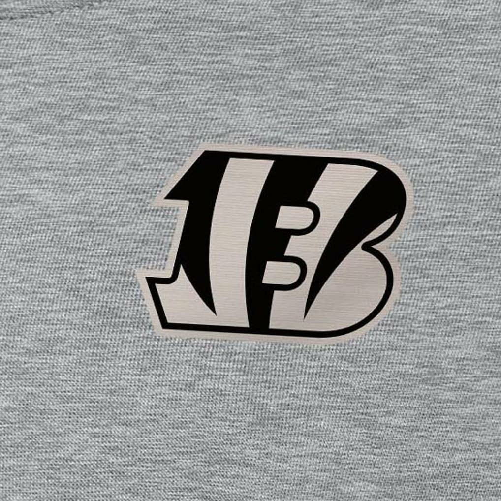 Cincinnati Bengals Antigua Women's Victory Pullover Sweatshirt - Heather Gray Pullover