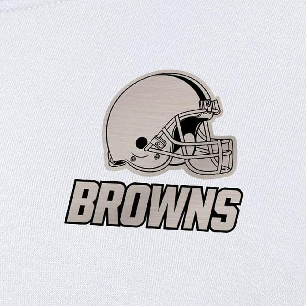 Cleveland Browns Antigua Women's Victory Pullover Sweatshirt - White Pullover